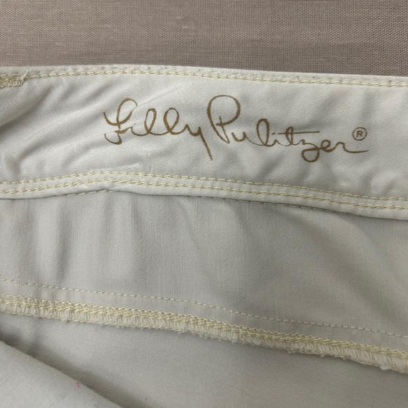 Lilly Pulitzer  Worth Skinny Jeans Pants White Size:14 - Picture 10 of 15